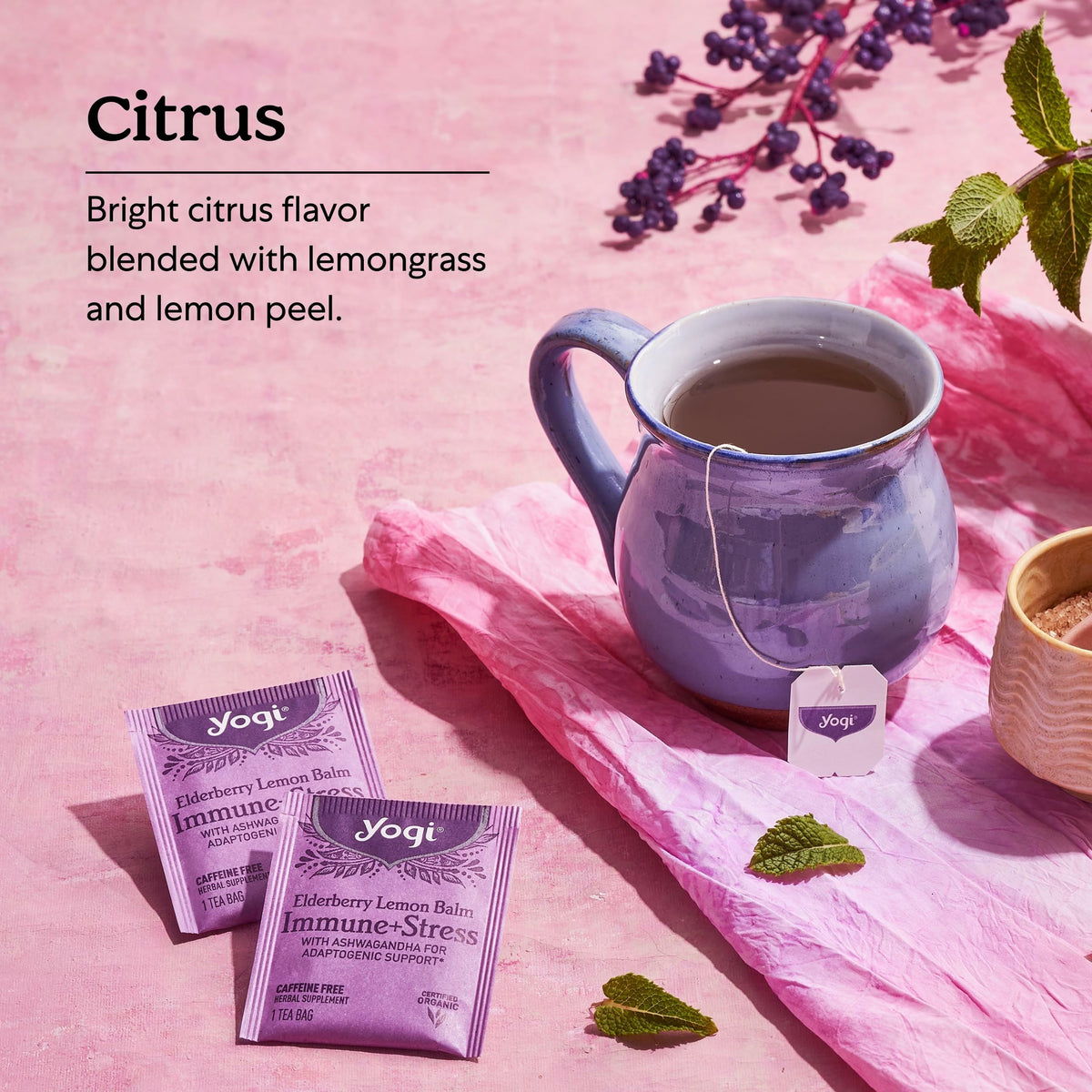 Yogi Bedtime Tea (6 Pack) – Organic Herbal Tea with Chamomile, Passionflower, Valerian, Lavender | 96 Bags