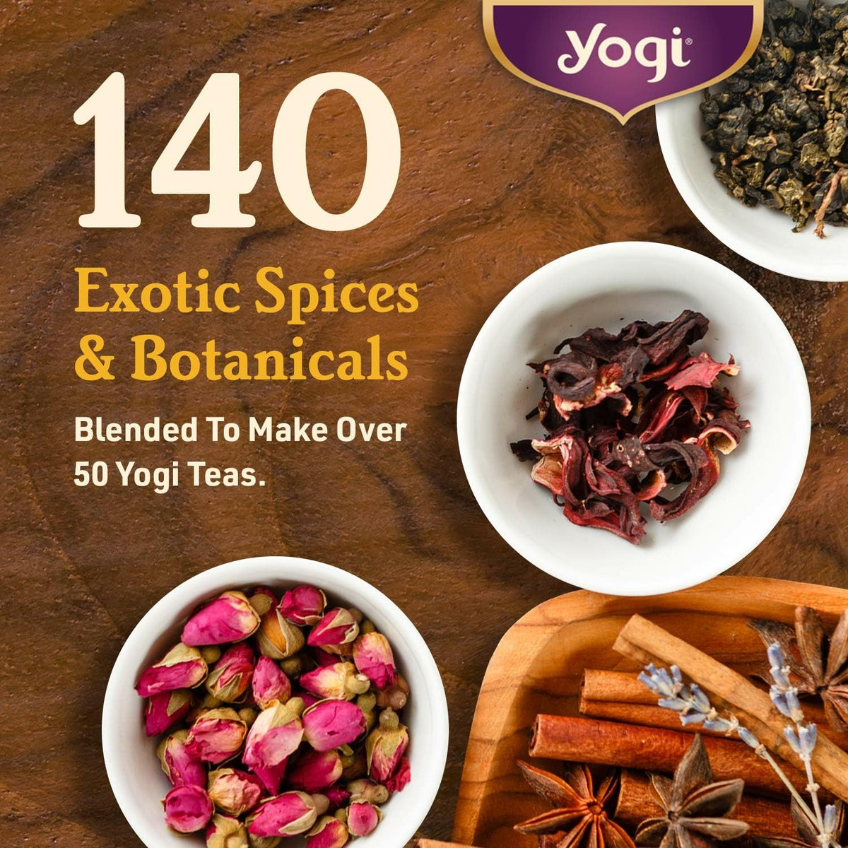 Yogi Tea Egyptian Licorice Tea (6 Pack) – Caffeine-Free Organic Herbal Bags | Warm, Spicy-Sweet