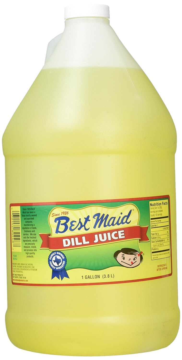 Best Maid Dill Pickle Juice 1 Gallon | Pickle Juice Sports Drink | Post-Workout, Picklebacks, Leg Cramps – YUMDELISH