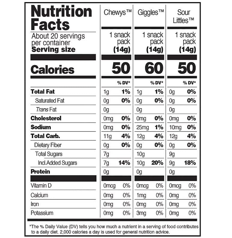 YumEarth Organic Chewy Candies Variety Box, 15 oz | Allergen-Free & Organic