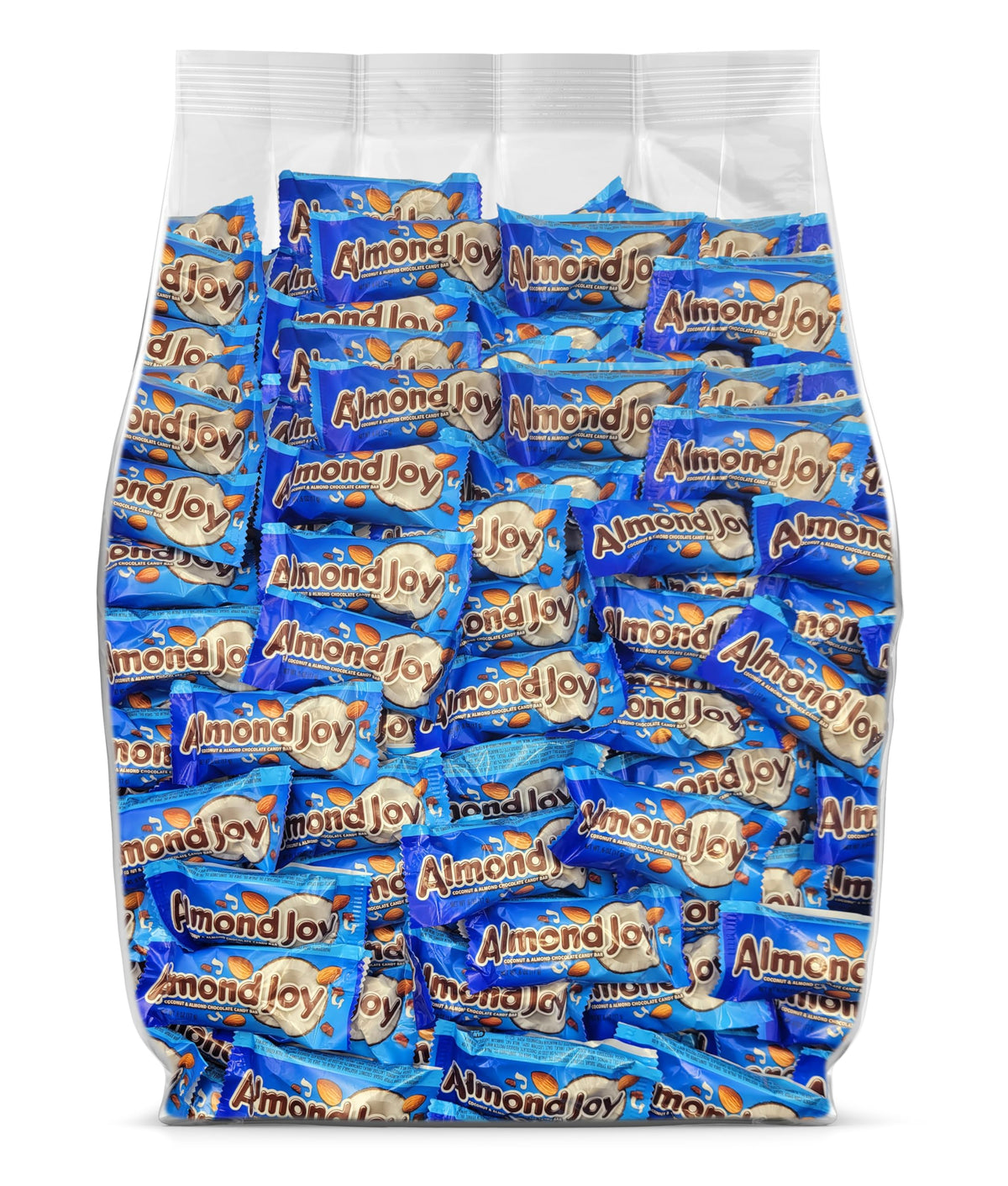 Yummy Chew AlmondJoy Bulk Fun Size Candy Bars – 2 lb, 50 Count