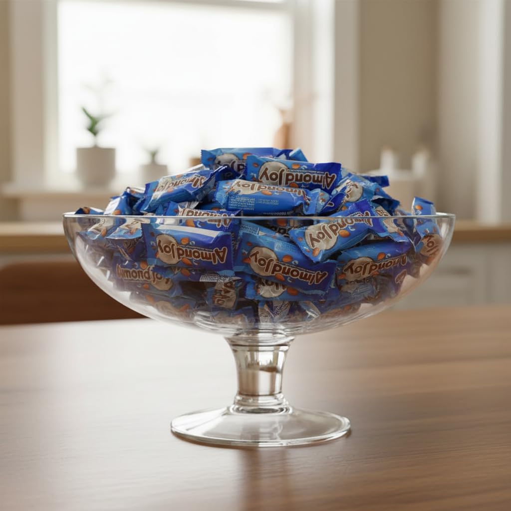Yummy Chew AlmondJoy Bulk Fun Size Candy Bars – 2 lb, 50 Count