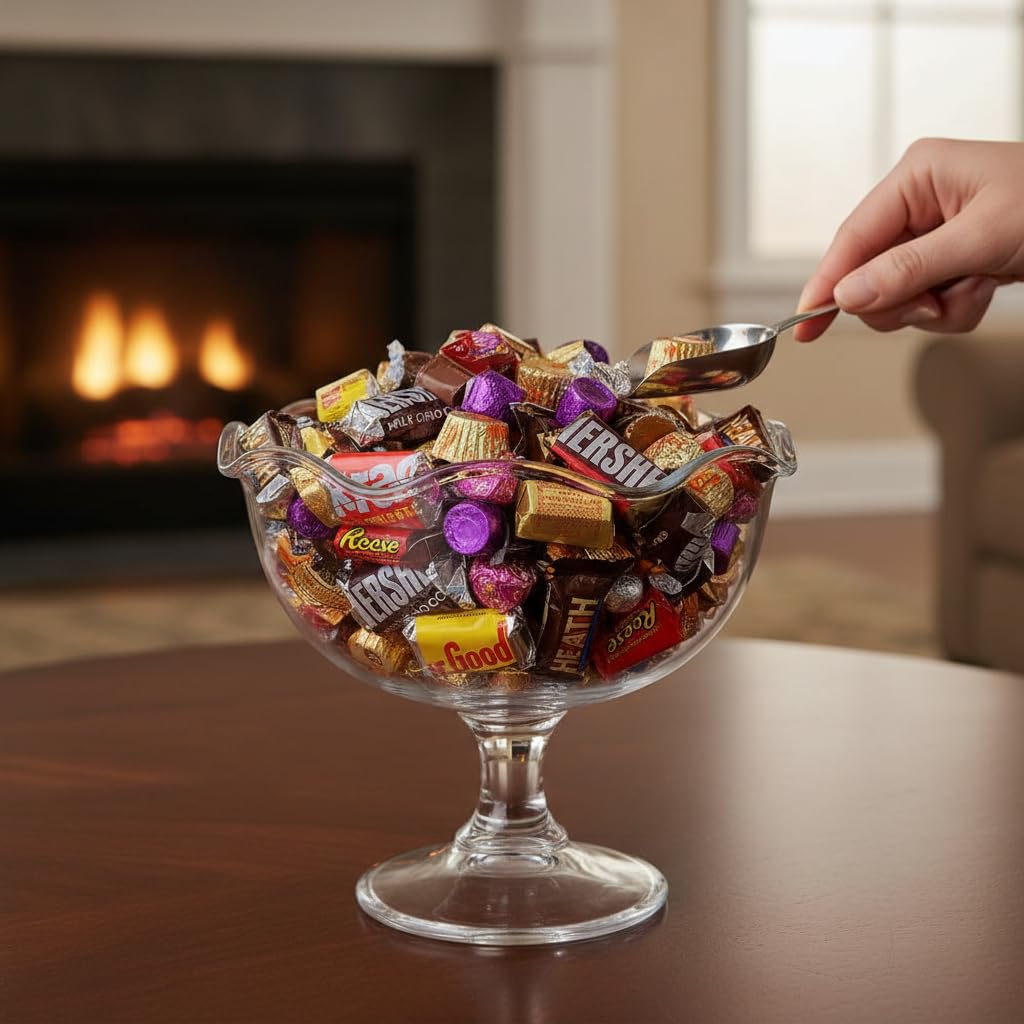 Yummy Chew Assorted Chocolate Variety Pack – 5lb Bulk Candy, Individually Wrapped