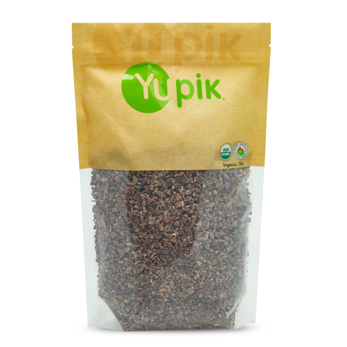 Yupik Organic Raw Cacao Nibs, 2.2 lb – Gluten-Free, Kosher, Vegan, No Sugar Added