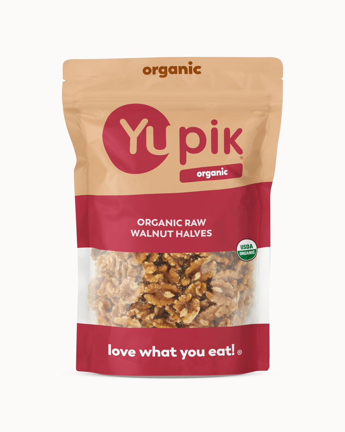 Yupik Organic Raw California Walnuts, Halves – 2.2 lb, Kosher, Non-GMO, Unsalted