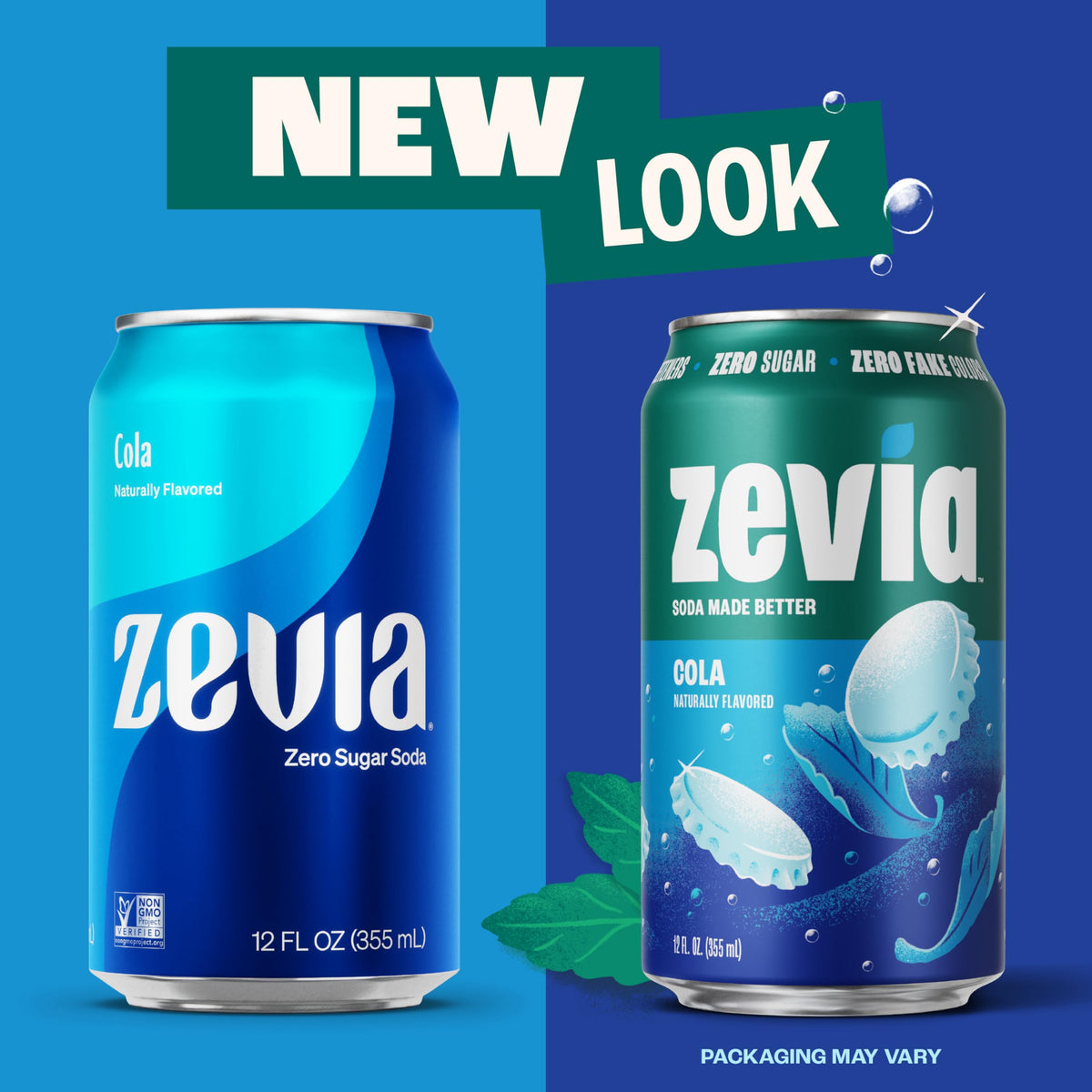Zevia Zero Sugar Soda Nostalgic Variety Pack – 24-Pack, 12 oz Cans, Non-GMO, Gluten-Free, Vegan