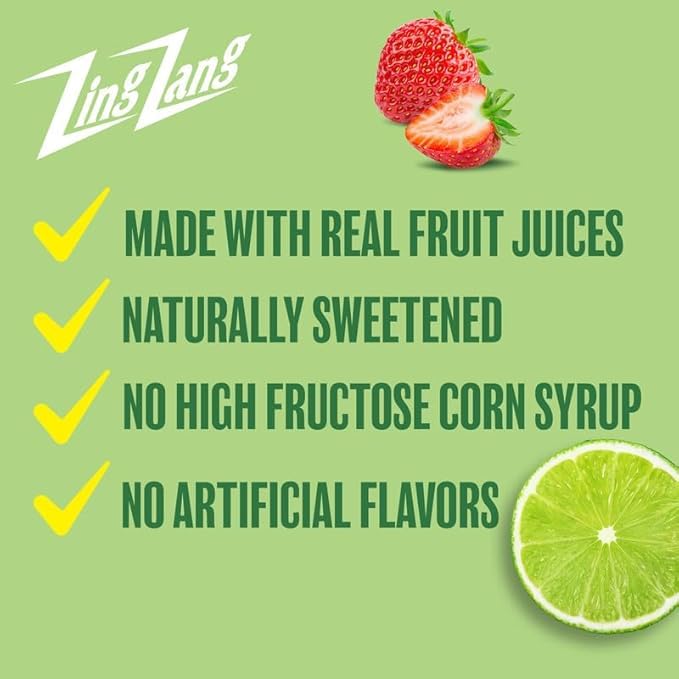 Zing Zang Margarita Mix Variety Pack – 3 x 32 oz Bottles (Margarita, Strawberry Daiquiri, Mango)