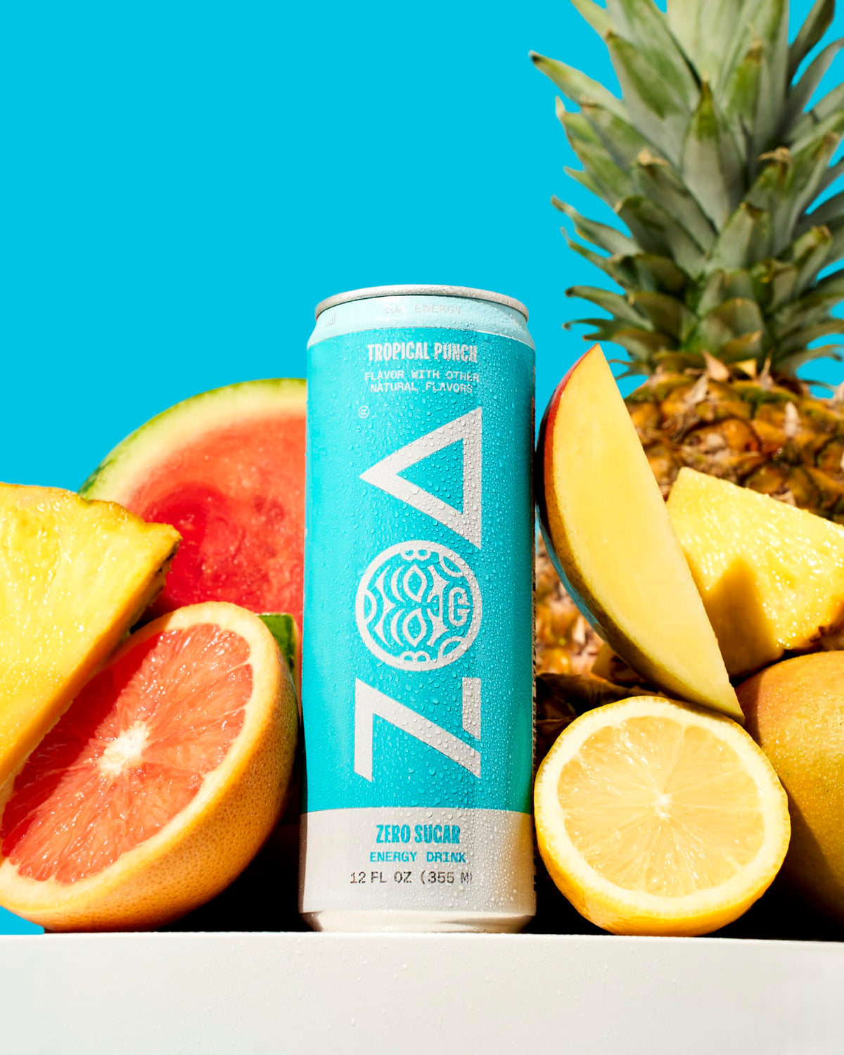 ZOA Zero Sugar Energy Drink Variety Pack – Sugar Free, Electrolytes, Vitamin C & Green Tea Caffeine (18 Cans)