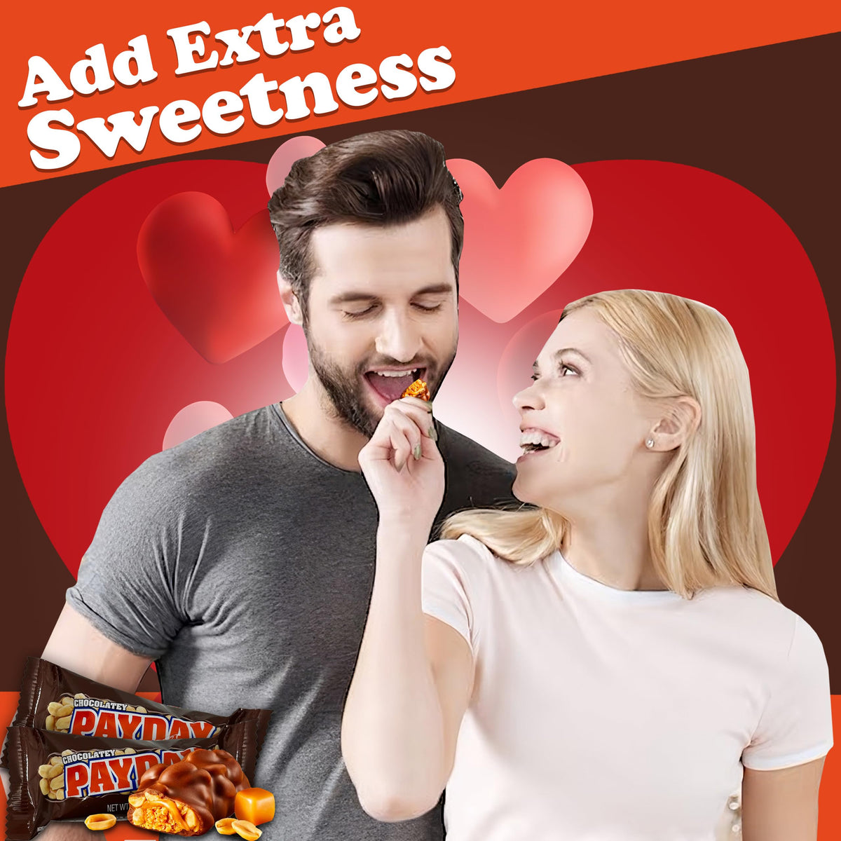 ZompoZ Payday Chocolate Peanut Caramel Bars Bulk – 36 Count, Individually Wrapped