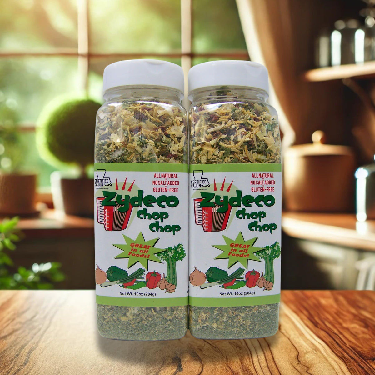 Zydeco Chop Chop Cajun Seasoning Base (10oz, Pack of 2)